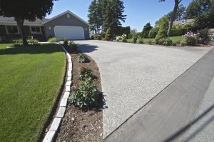 Concrete edging stones