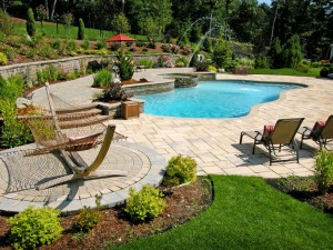 Paver Pool Decking - Triad Associates