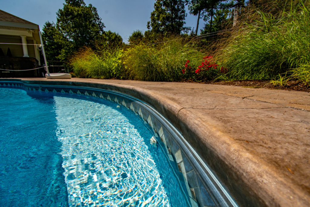 Bull nose Cantilever Pool Coping