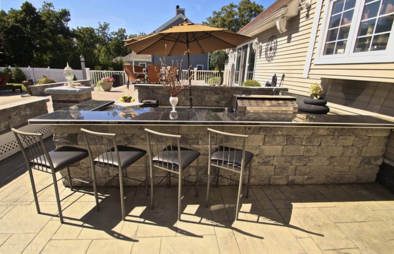 Countertops for your Outdoor Kitchen or Outdoor Bar