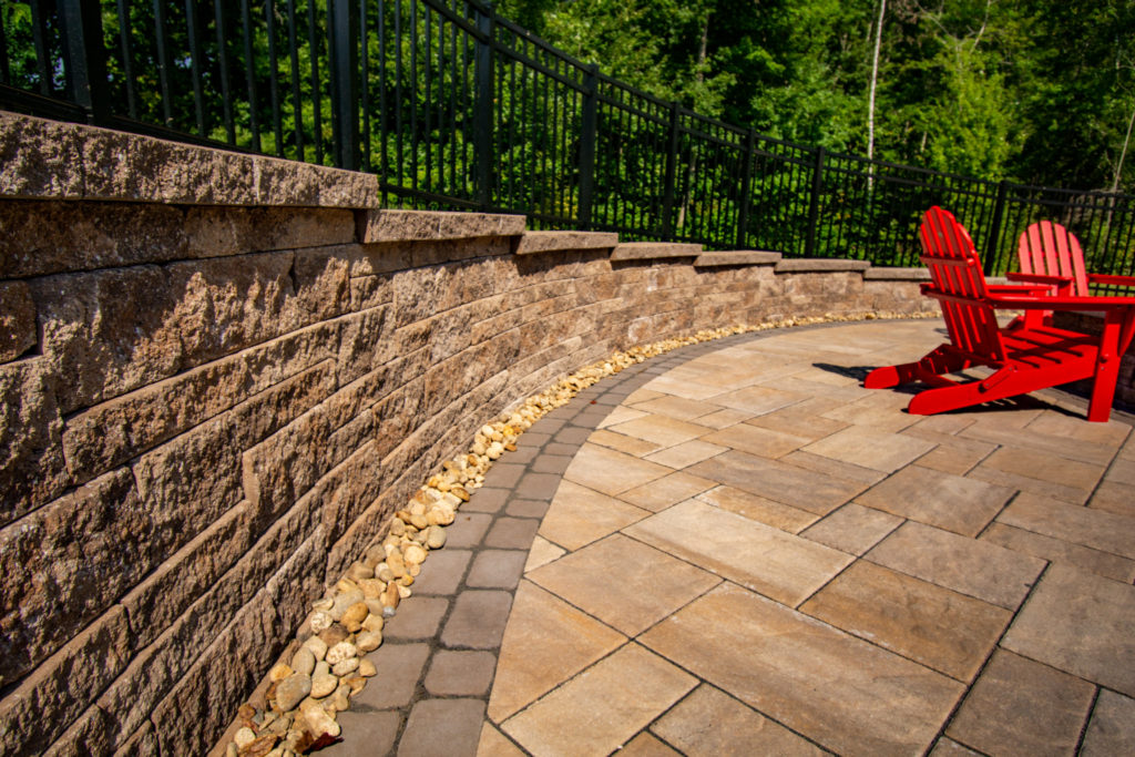 Techo Bloc Retaining Wall