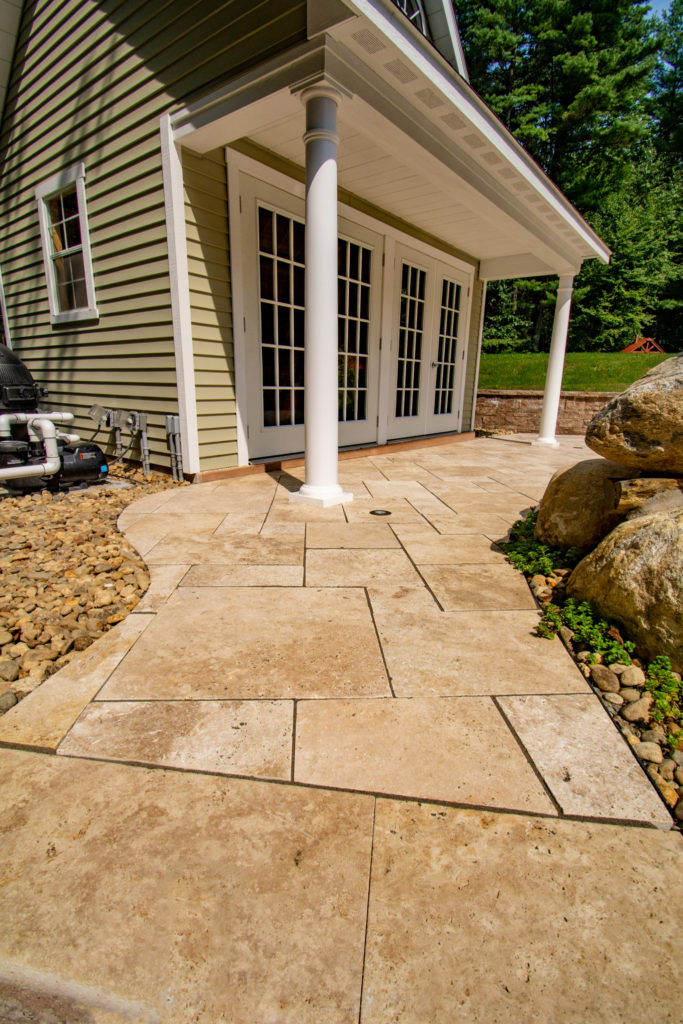 Natural Stone Walkway